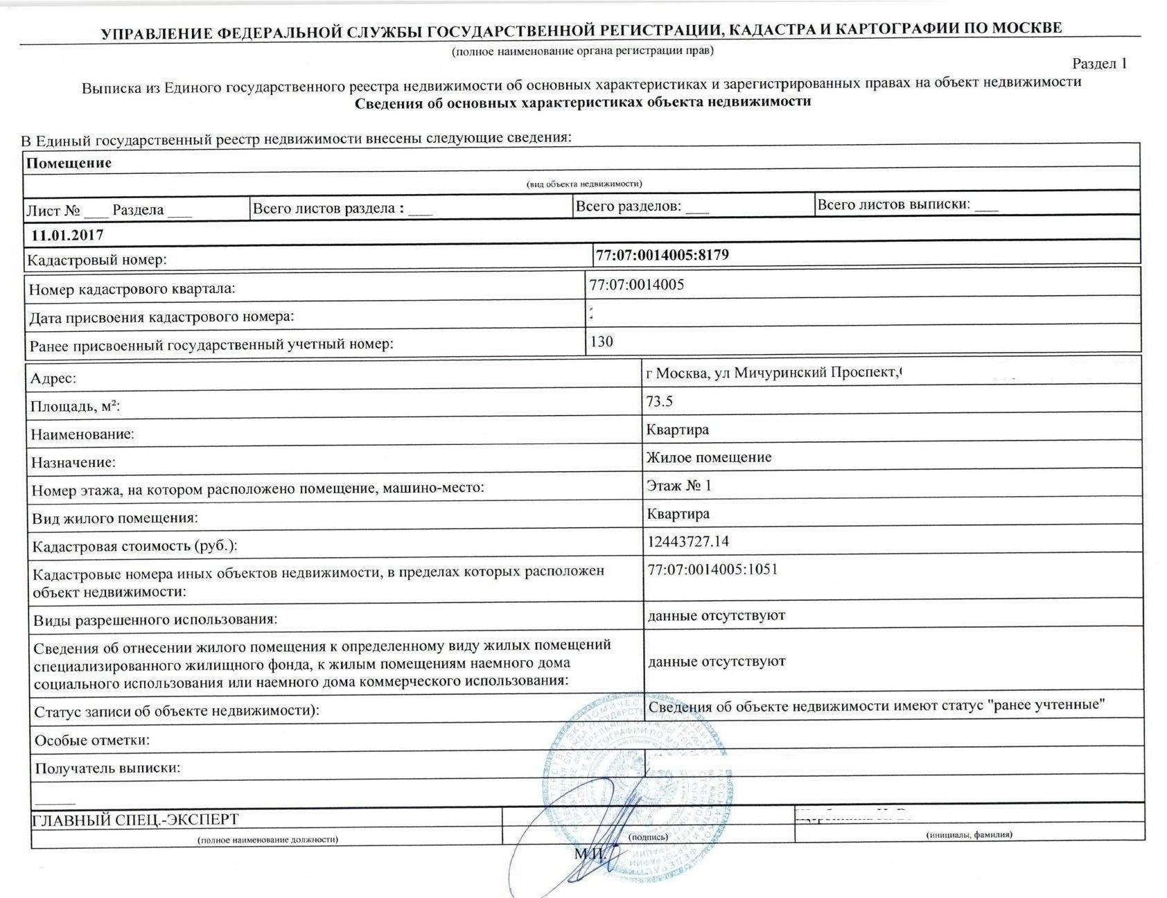 Как объект недвижимости вносится в государственный кадастровый реестр