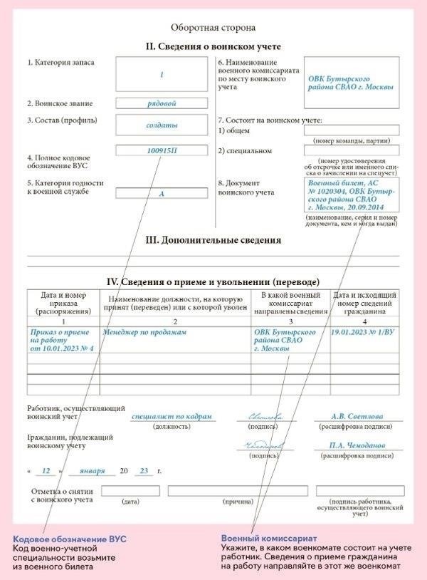 Как обновить документы воинского учета после изменения адреса или статуса