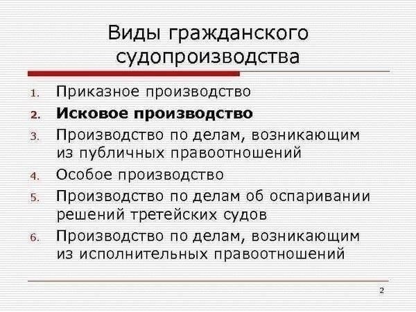 Обзор гражданского судопроизводства в правовых системах