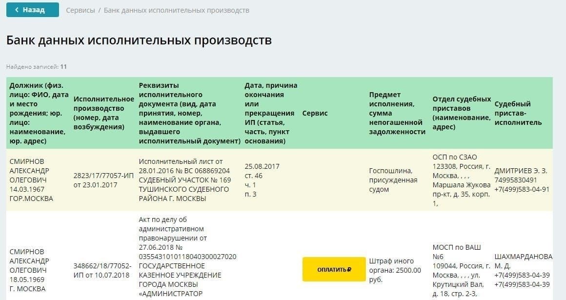 Правовая основа для обеспечения доступности баз данных в исполнительных производствах