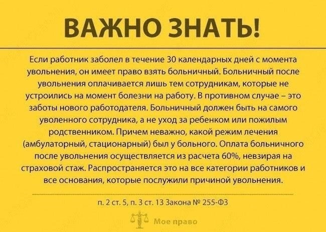 Правовые основы работы во время болезни