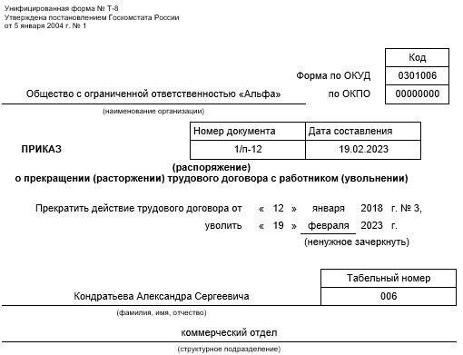 Правовые основы увольнения в выходные и праздничные дни